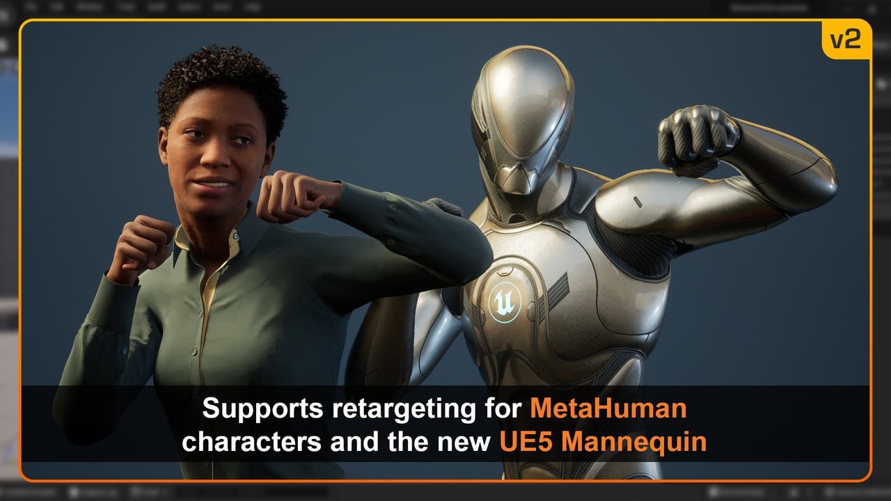 Mixamo Animation Retargeting 2 - Unreal Engine📱 - изображение 3